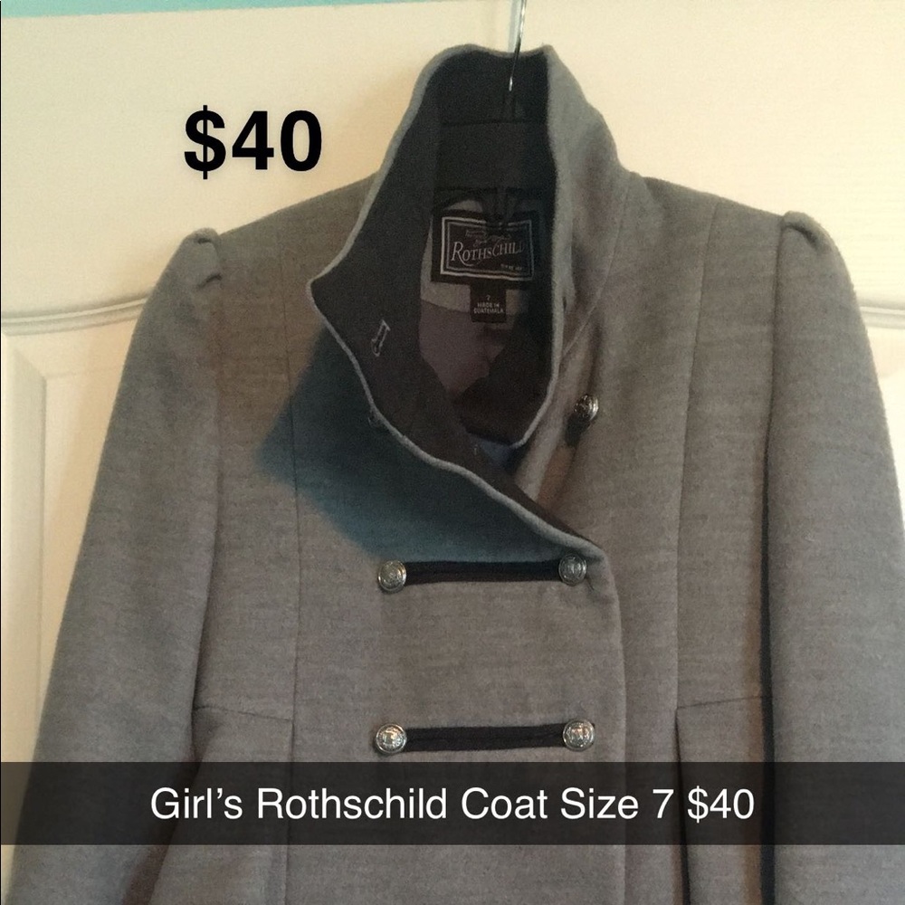 Rothschild Coat Girl’s Size 7
